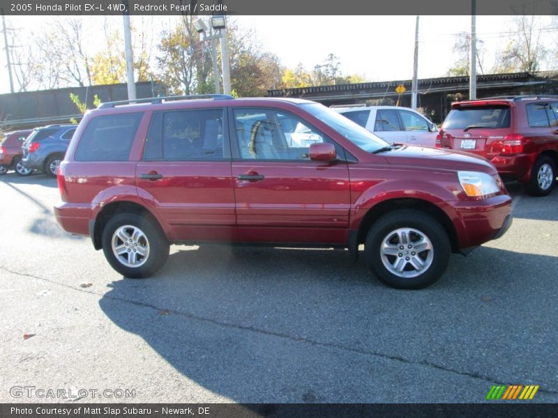 Redrock Pearl / Saddle 2005 Honda Pilot EX-L 4WD