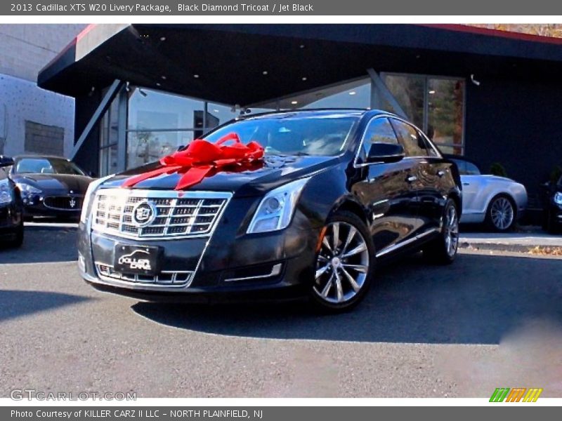 Black Diamond Tricoat / Jet Black 2013 Cadillac XTS W20 Livery Package