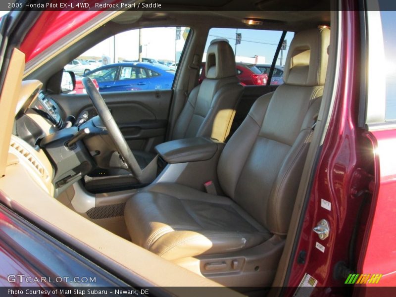 Redrock Pearl / Saddle 2005 Honda Pilot EX-L 4WD