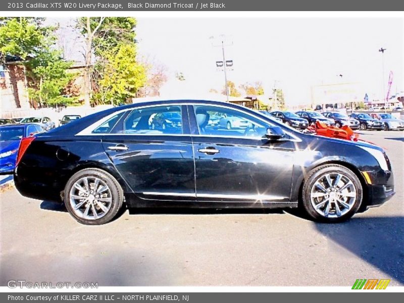 Black Diamond Tricoat / Jet Black 2013 Cadillac XTS W20 Livery Package