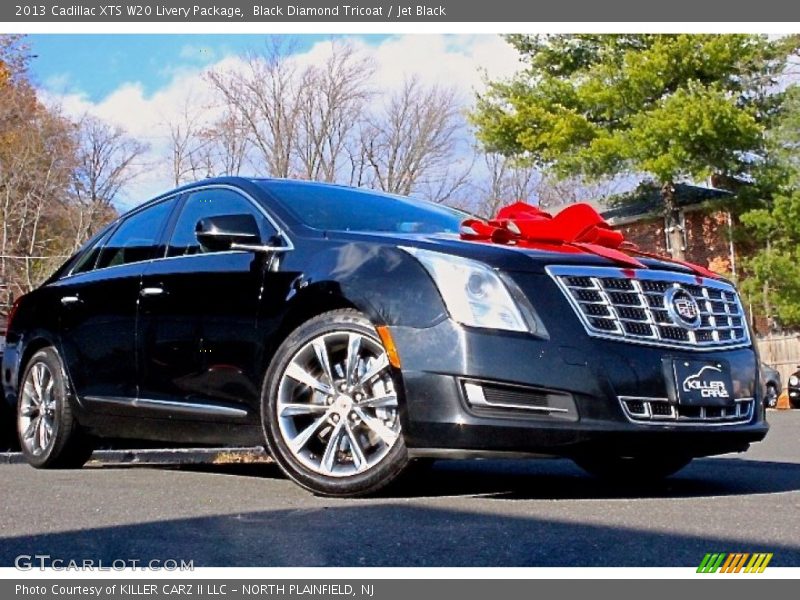 Black Diamond Tricoat / Jet Black 2013 Cadillac XTS W20 Livery Package
