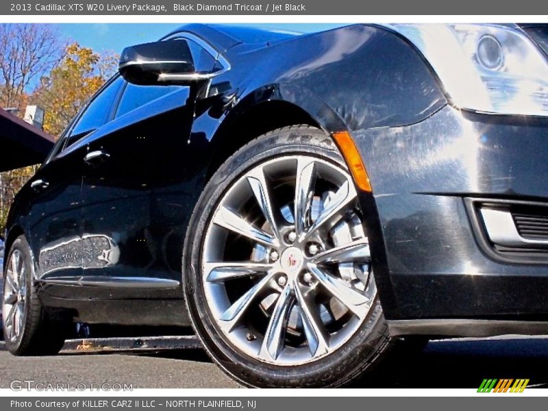 Black Diamond Tricoat / Jet Black 2013 Cadillac XTS W20 Livery Package
