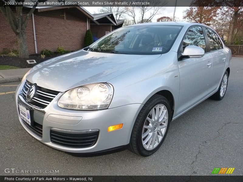 Reflex Silver Metallic / Anthracite 2009 Volkswagen Jetta Wolfsburg Edition Sedan