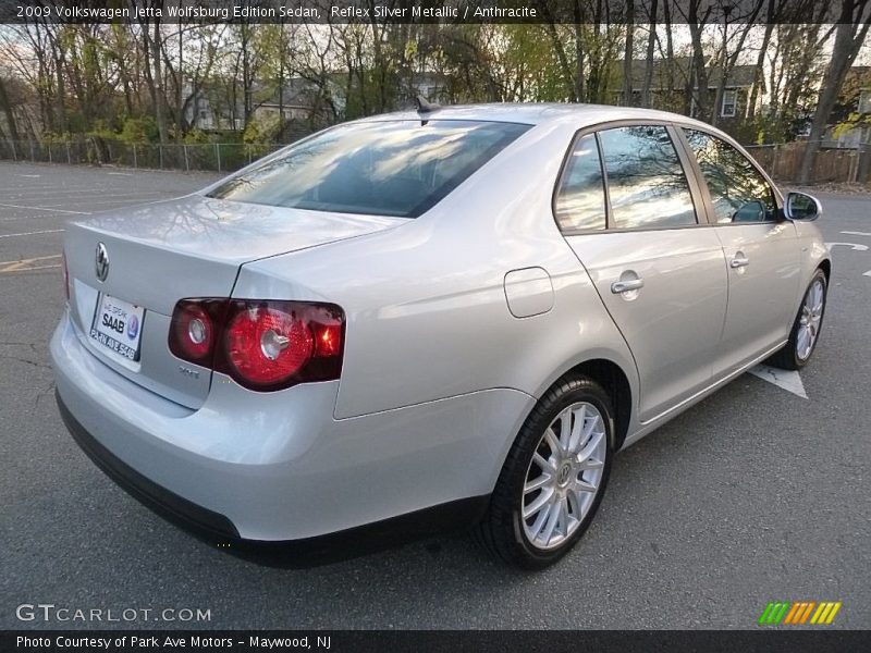 Reflex Silver Metallic / Anthracite 2009 Volkswagen Jetta Wolfsburg Edition Sedan