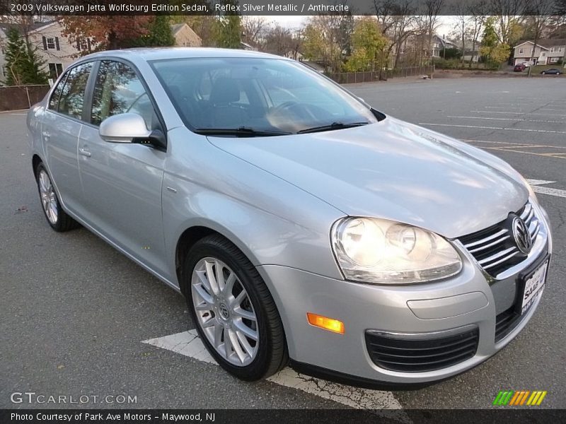 Front 3/4 View of 2009 Jetta Wolfsburg Edition Sedan