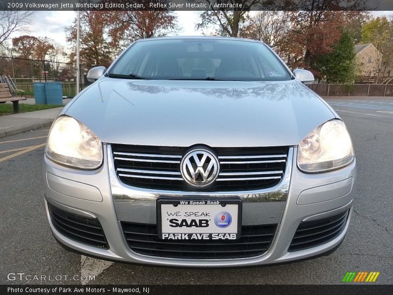 Reflex Silver Metallic / Anthracite 2009 Volkswagen Jetta Wolfsburg Edition Sedan