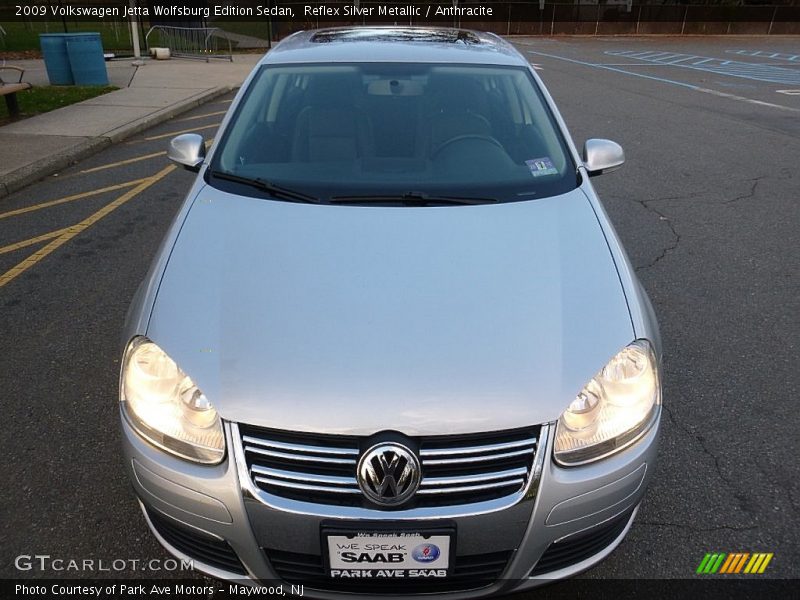 Reflex Silver Metallic / Anthracite 2009 Volkswagen Jetta Wolfsburg Edition Sedan