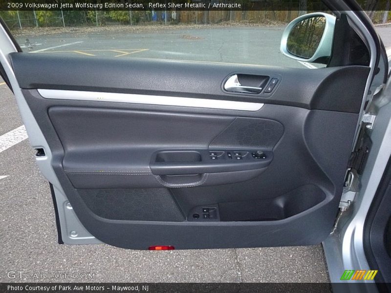 Reflex Silver Metallic / Anthracite 2009 Volkswagen Jetta Wolfsburg Edition Sedan
