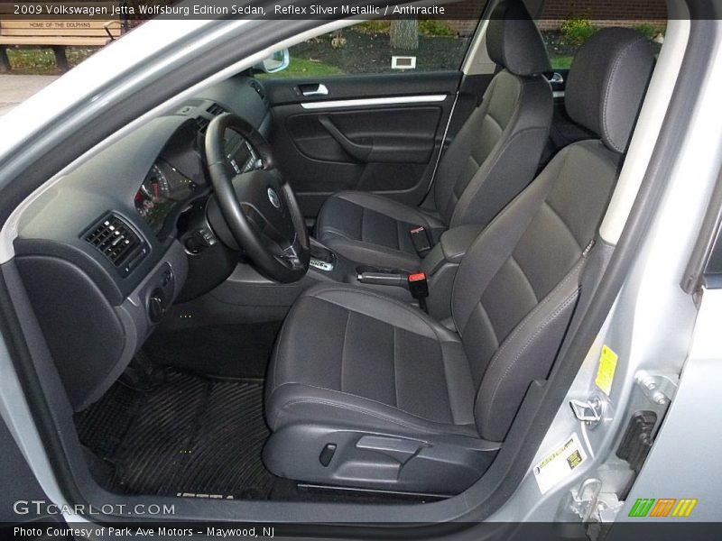 Reflex Silver Metallic / Anthracite 2009 Volkswagen Jetta Wolfsburg Edition Sedan