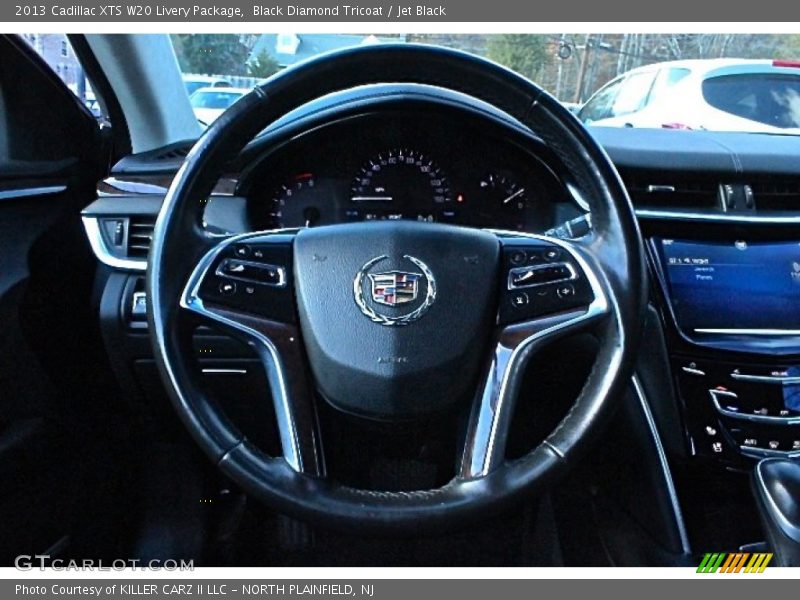 Black Diamond Tricoat / Jet Black 2013 Cadillac XTS W20 Livery Package