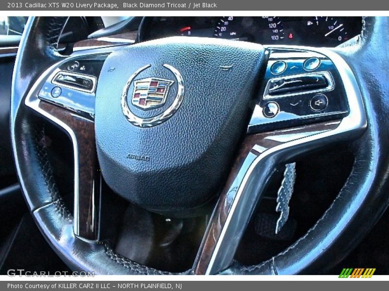 Black Diamond Tricoat / Jet Black 2013 Cadillac XTS W20 Livery Package