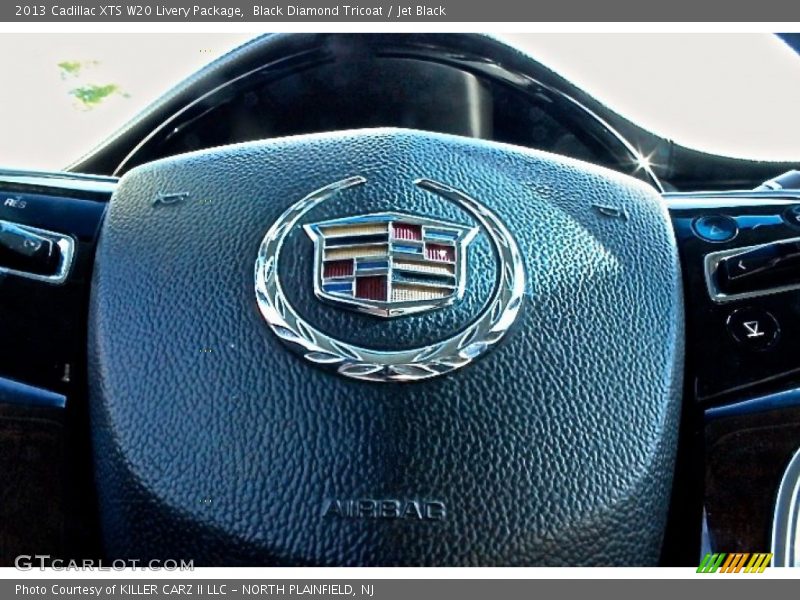 Black Diamond Tricoat / Jet Black 2013 Cadillac XTS W20 Livery Package