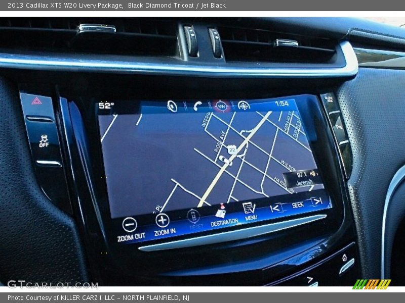 Black Diamond Tricoat / Jet Black 2013 Cadillac XTS W20 Livery Package