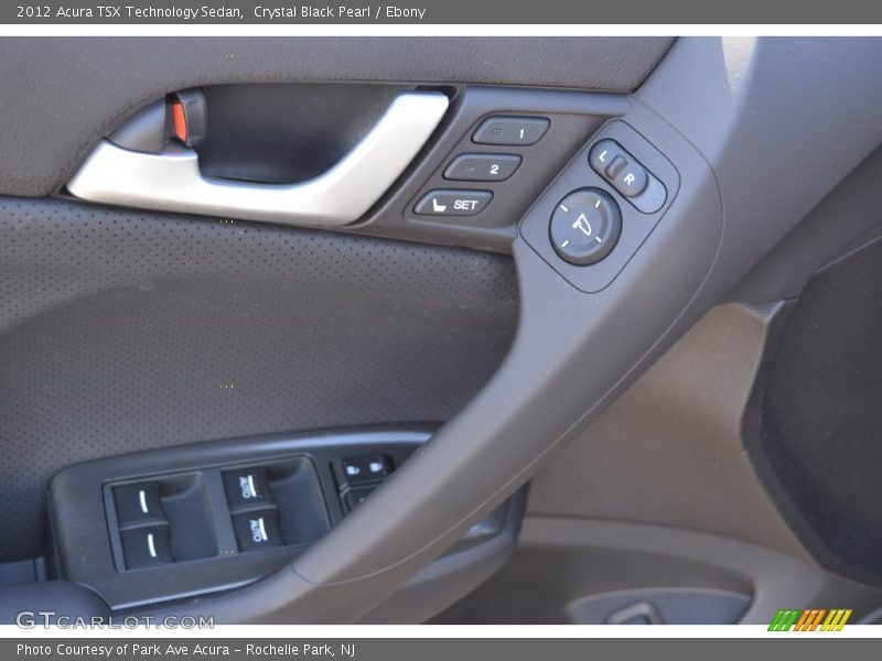 Crystal Black Pearl / Ebony 2012 Acura TSX Technology Sedan
