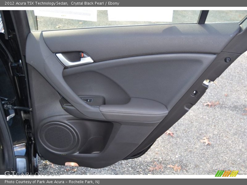 Crystal Black Pearl / Ebony 2012 Acura TSX Technology Sedan