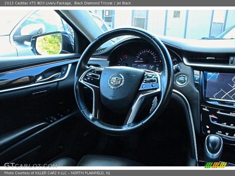 Black Diamond Tricoat / Jet Black 2013 Cadillac XTS W20 Livery Package