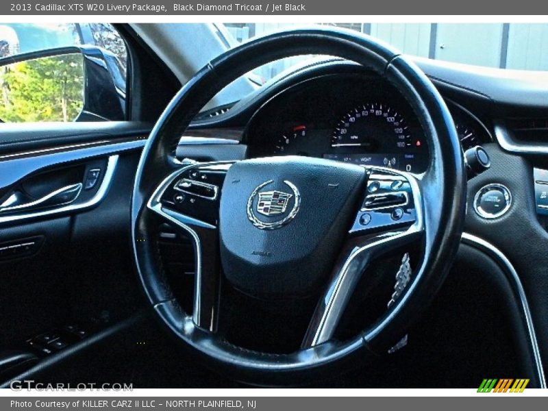 Black Diamond Tricoat / Jet Black 2013 Cadillac XTS W20 Livery Package