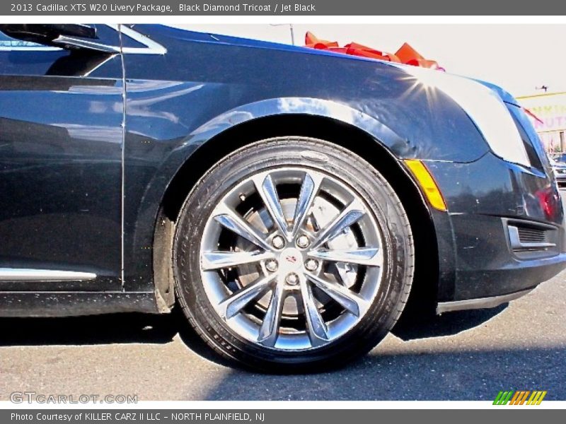 Black Diamond Tricoat / Jet Black 2013 Cadillac XTS W20 Livery Package