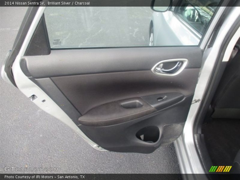 Brilliant Silver / Charcoal 2014 Nissan Sentra SV