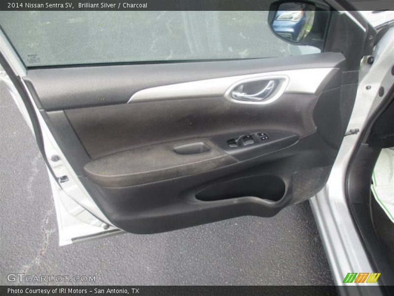 Brilliant Silver / Charcoal 2014 Nissan Sentra SV
