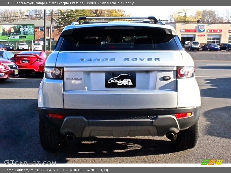 Indus Silver Metallic / Ebony 2012 Land Rover Range Rover Evoque Prestige