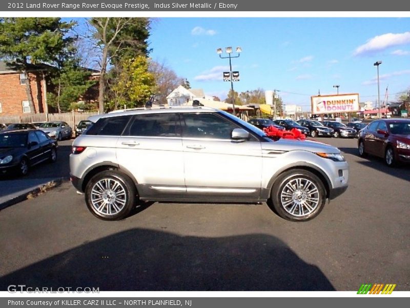 Indus Silver Metallic / Ebony 2012 Land Rover Range Rover Evoque Prestige