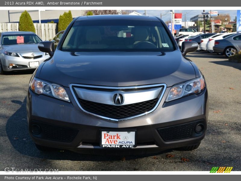 Amber Brownstone / Parchment 2013 Acura RDX AWD