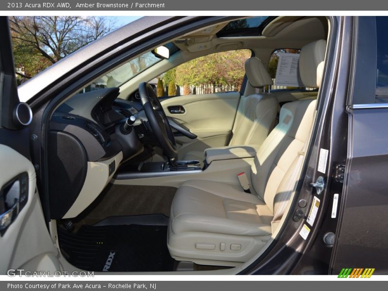 Amber Brownstone / Parchment 2013 Acura RDX AWD