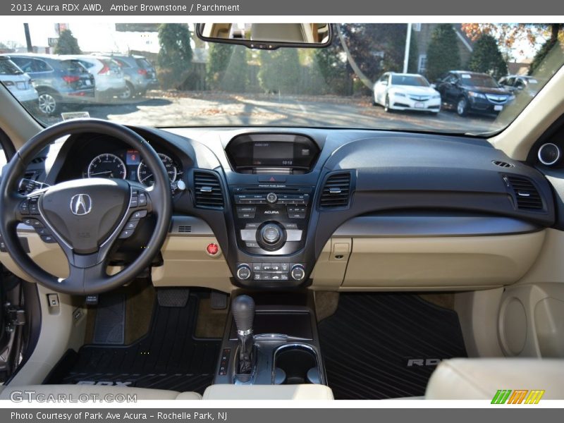 Amber Brownstone / Parchment 2013 Acura RDX AWD
