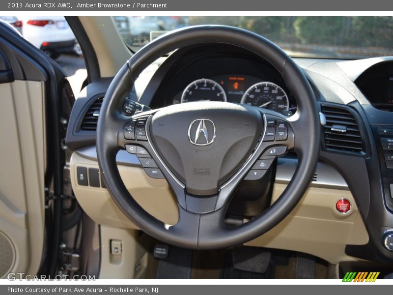 Amber Brownstone / Parchment 2013 Acura RDX AWD