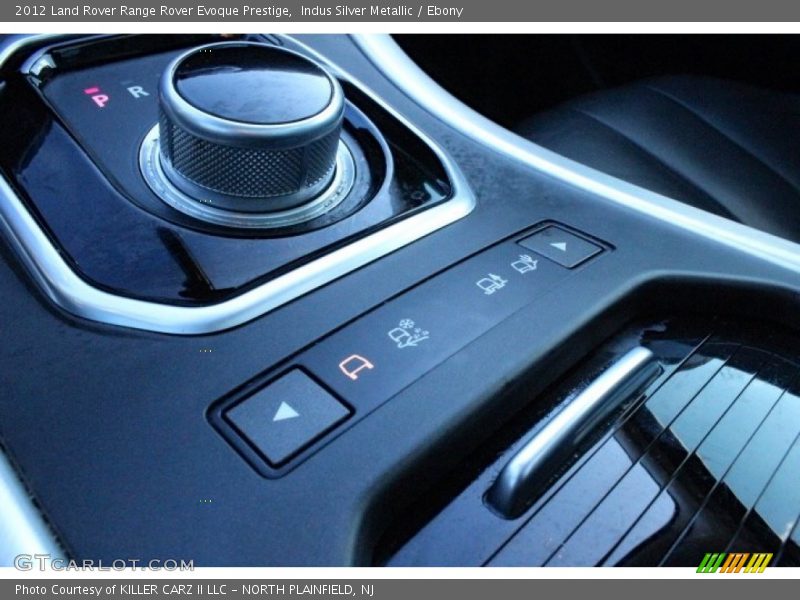 Indus Silver Metallic / Ebony 2012 Land Rover Range Rover Evoque Prestige