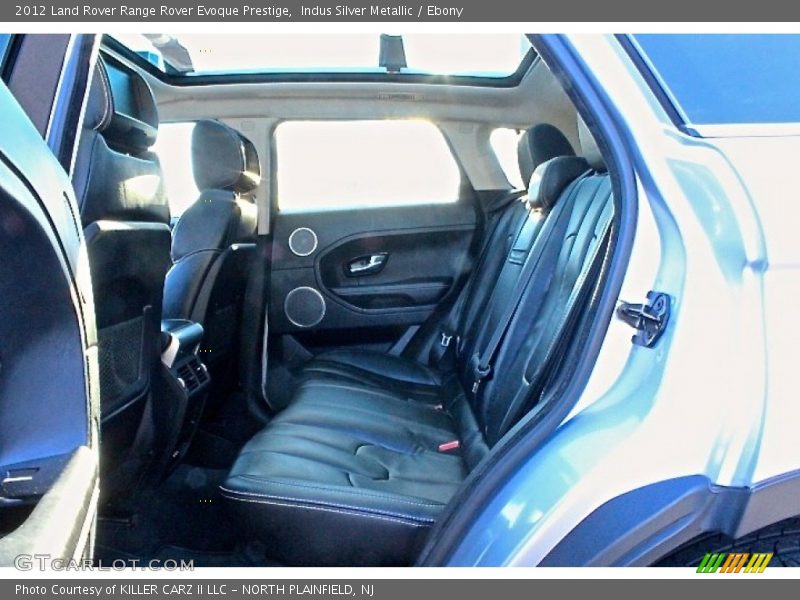 Indus Silver Metallic / Ebony 2012 Land Rover Range Rover Evoque Prestige