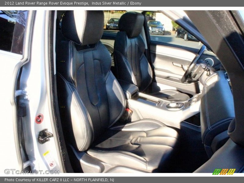 Indus Silver Metallic / Ebony 2012 Land Rover Range Rover Evoque Prestige
