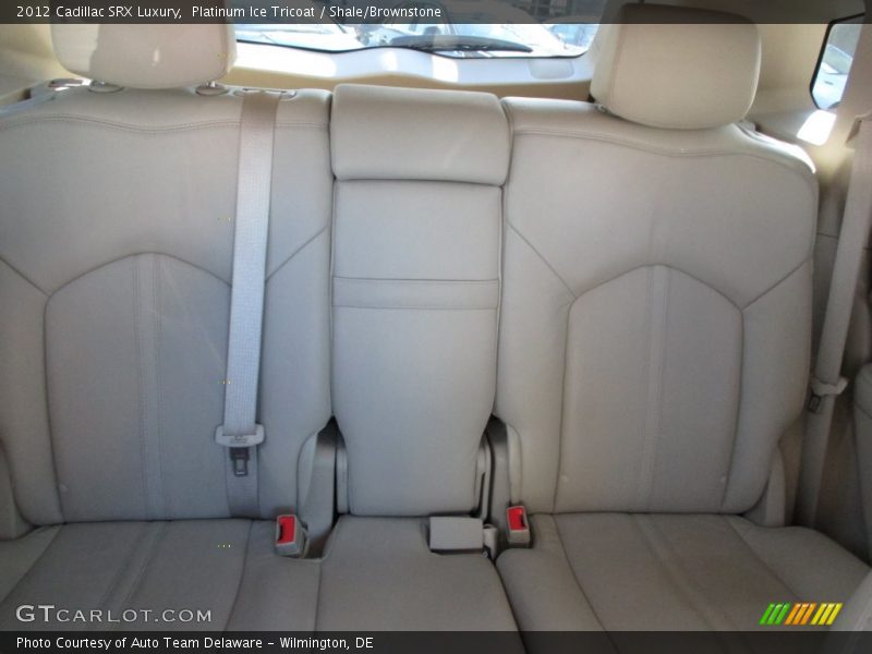 Platinum Ice Tricoat / Shale/Brownstone 2012 Cadillac SRX Luxury