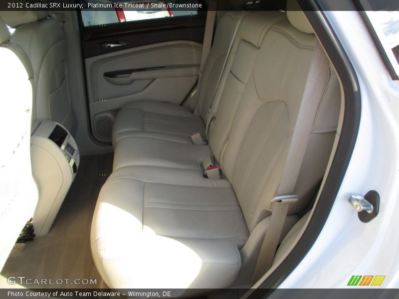 Platinum Ice Tricoat / Shale/Brownstone 2012 Cadillac SRX Luxury