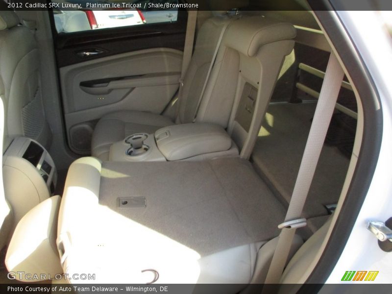 Platinum Ice Tricoat / Shale/Brownstone 2012 Cadillac SRX Luxury