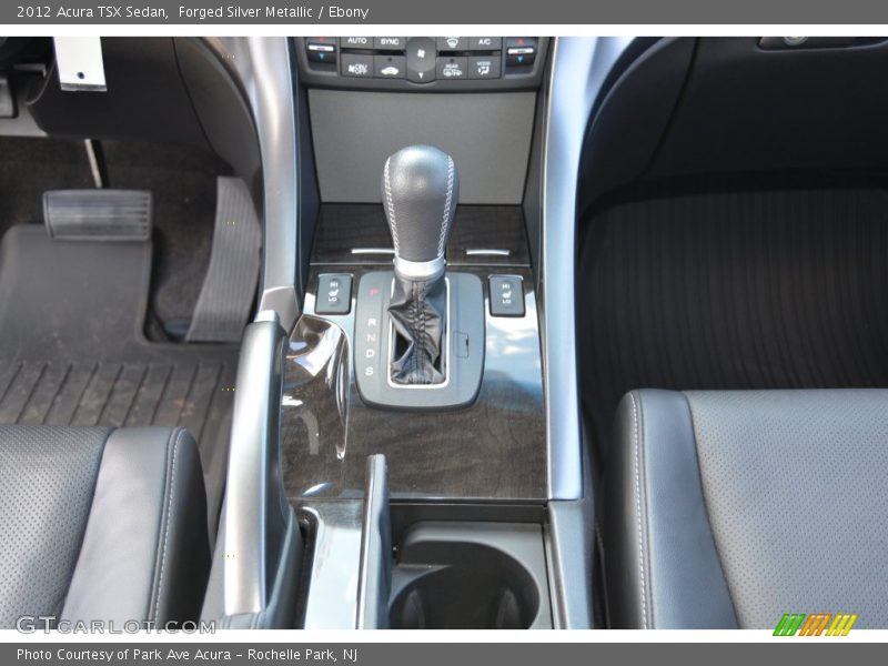Forged Silver Metallic / Ebony 2012 Acura TSX Sedan