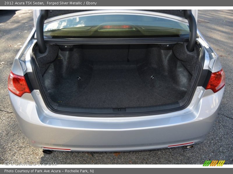 Forged Silver Metallic / Ebony 2012 Acura TSX Sedan
