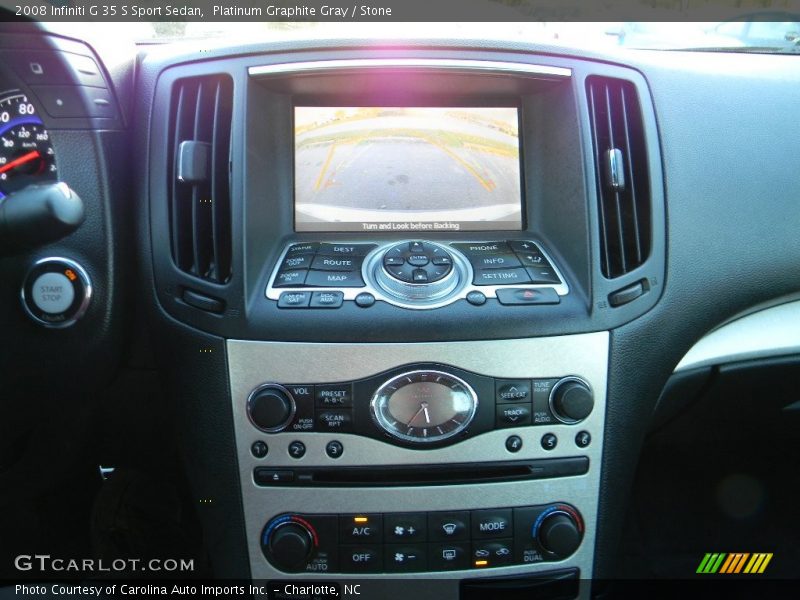 Platinum Graphite Gray / Stone 2008 Infiniti G 35 S Sport Sedan