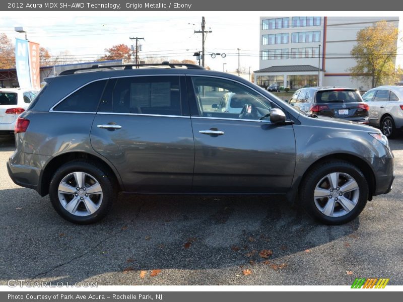 Grigio Metallic / Ebony 2012 Acura MDX SH-AWD Technology