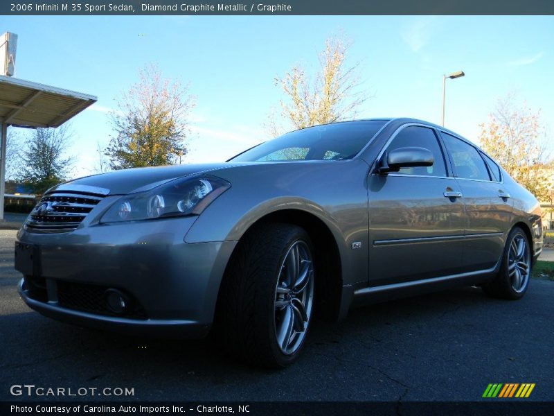 Diamond Graphite Metallic / Graphite 2006 Infiniti M 35 Sport Sedan