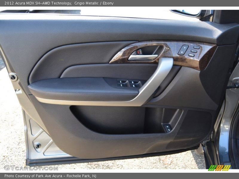 Grigio Metallic / Ebony 2012 Acura MDX SH-AWD Technology