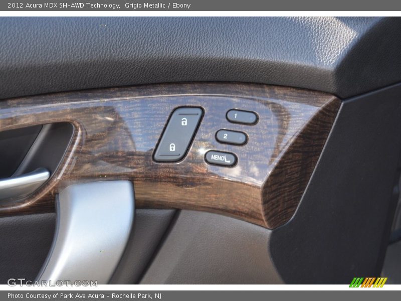 Grigio Metallic / Ebony 2012 Acura MDX SH-AWD Technology