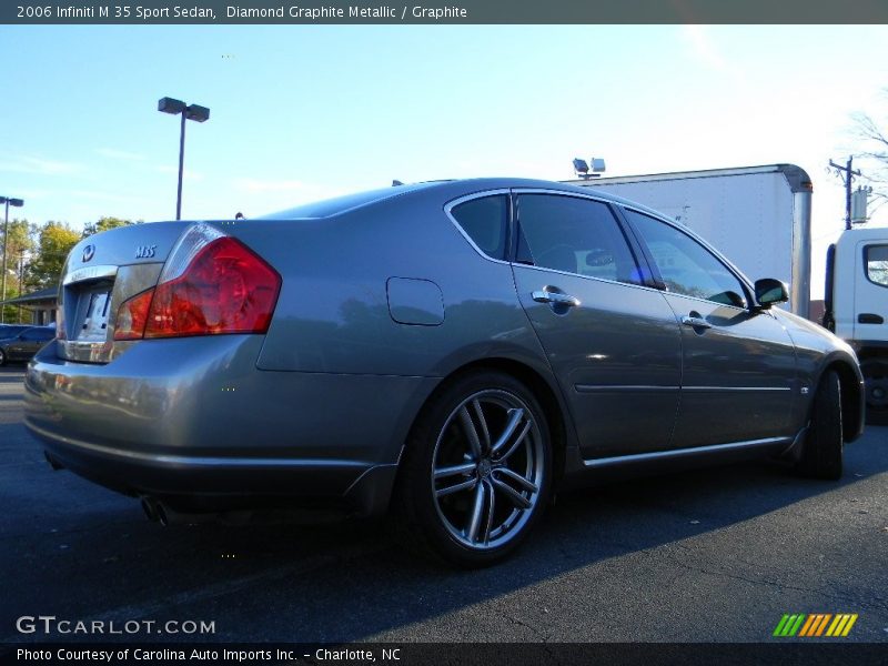 Diamond Graphite Metallic / Graphite 2006 Infiniti M 35 Sport Sedan