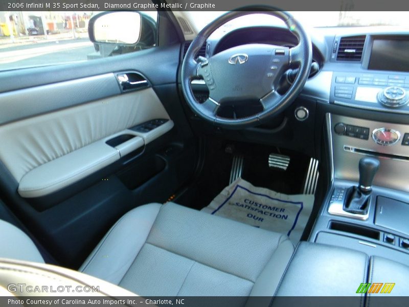 Diamond Graphite Metallic / Graphite 2006 Infiniti M 35 Sport Sedan