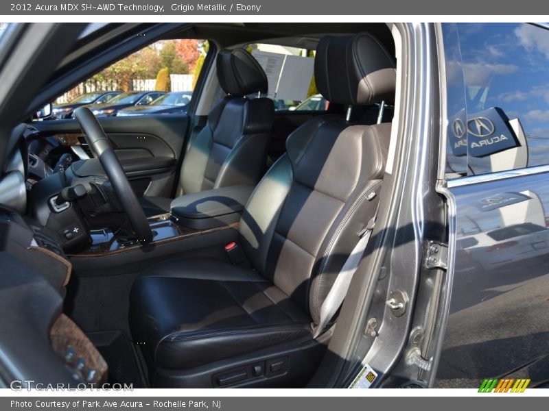 Grigio Metallic / Ebony 2012 Acura MDX SH-AWD Technology