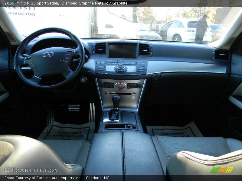 Diamond Graphite Metallic / Graphite 2006 Infiniti M 35 Sport Sedan
