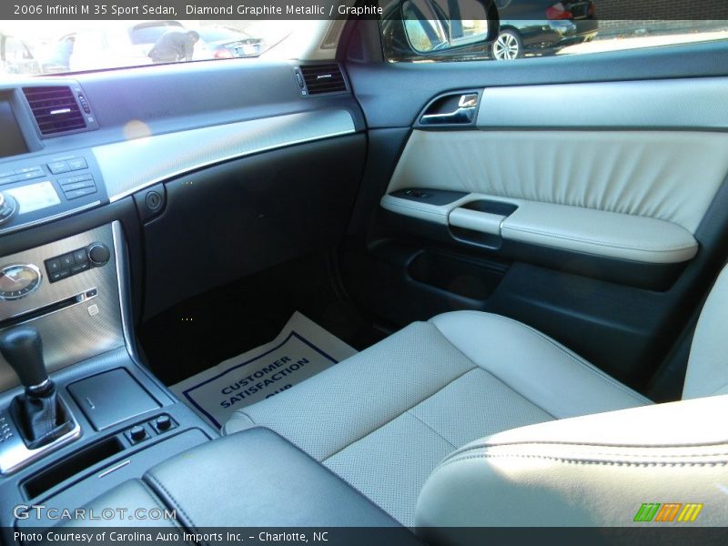 Diamond Graphite Metallic / Graphite 2006 Infiniti M 35 Sport Sedan