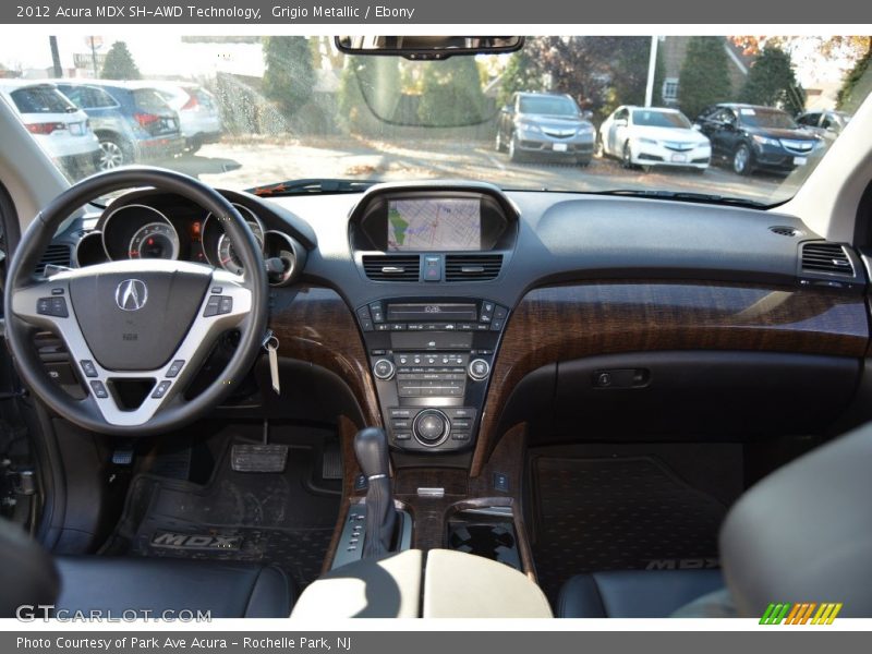 Grigio Metallic / Ebony 2012 Acura MDX SH-AWD Technology