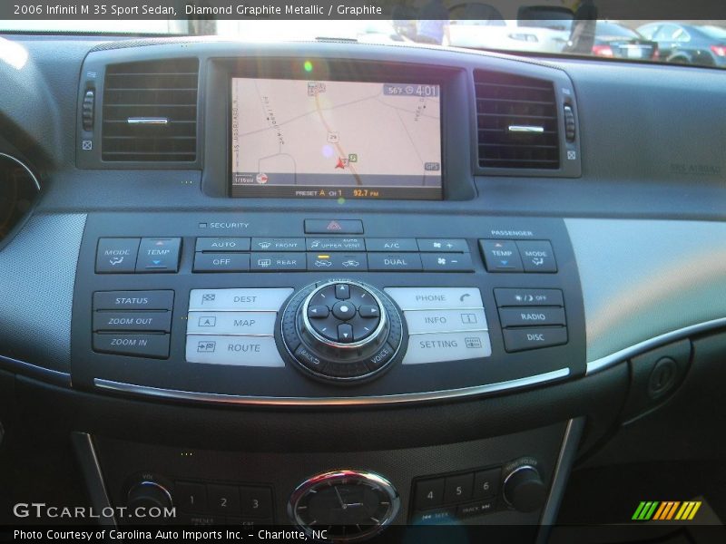 Diamond Graphite Metallic / Graphite 2006 Infiniti M 35 Sport Sedan
